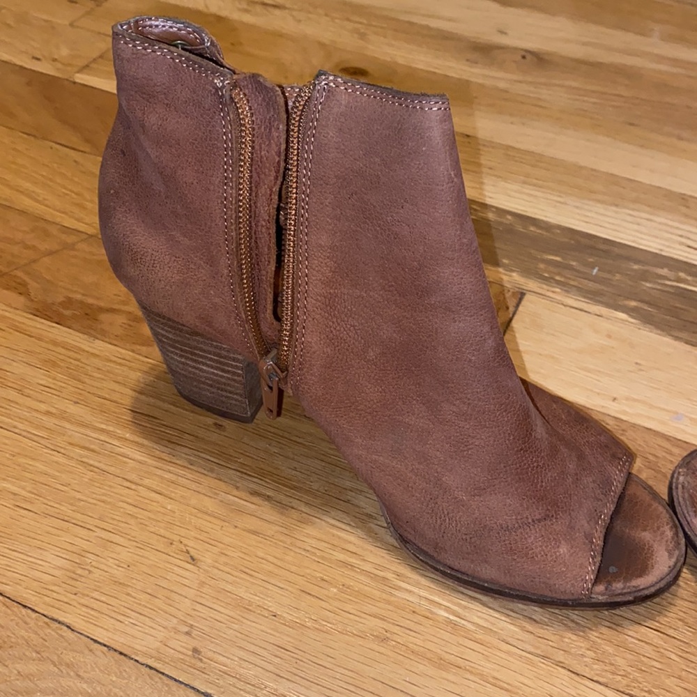 Open Toe Booties - Picture 4 of 5
